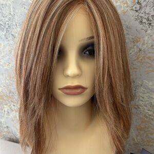 Glazed Strawberry human hair wig.